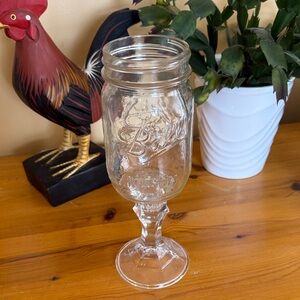 😎Ball Mason Jar Wine Glass🤠